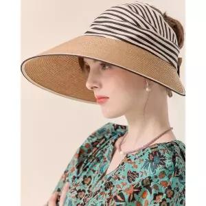 [르모하]스트라이프 지사 보닛 스타일 캡 모자 LA5HAT006_P413407409