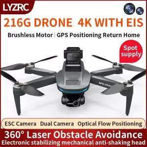 수집품 RC L200 PRO MAX 드론 4K 2축 PTZ HD 듀얼 카메라 360  레이저 장애물 회피 브러시리스 모터 GPS 5G