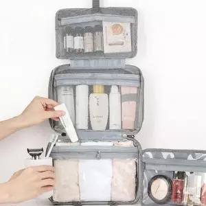 ( )여행용 파우치 트래블 클러치 미니 작은 가방 백인백 압축 생리 대파 캐리어 물놀이