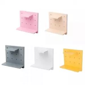 벽부착 페그보드 타공판 블록선반 22x22cm