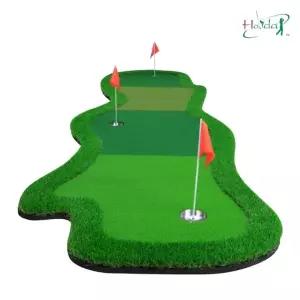 (선택 퍼팅그린)홀리데이 골프 실내 대형 퍼팅그린 공속 변화 잔디 퍼터 연습장