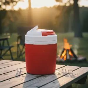 ( )미니비 3.3L 보냉바스켓 휴대용 아이스박스 캠핑 낚시 쿨러 차량용 보온통