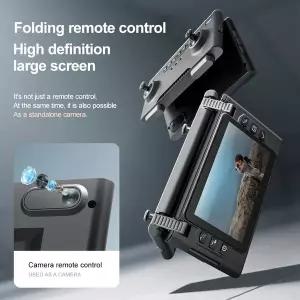 수집품 RC 신형 M66 드론 8K FPV 카메라 스크린 탑재 5G 접이식 리모컨 쿼드콥터 브러시리스 모터 항공기 H