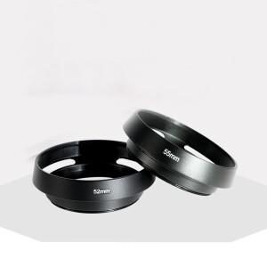 [호환품]카메라 메탈 렌즈 후드 통풍 광각 37mm 40.5mm 52mm 나사 식 Lente 니콘호환 캐논 호환 소니호환