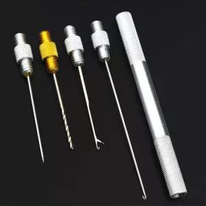 잉어 낚시 머리 장비 미끼 바늘 키트 도구 세트 Boilie 드릴 스트링거 미끄럼 방지 태클