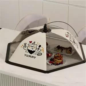 ( )강아지 요리사 캐릭터 접이식 밥상 덮개 밥상보