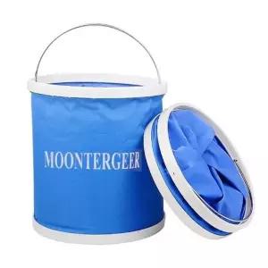 ( )다용도 접이식 물통 11L 세차 캠핑 해루질 낚시 휴대용 멀티 바스켓 폴딩 대야 차량용