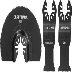 장인 목재 및 금속용 바이메탈 진동 공구 블레이드 3팩(CMAO552)