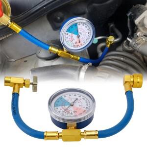 R134a 냉매 오픈 밸브 충전 파이프 프레온 에어컨 호스 자동차 도구