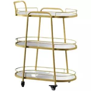 호텔 서빙 카트 3단 와인바 양식 스낵 파티 접시