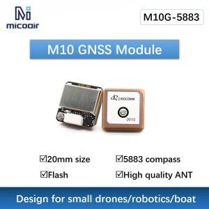 M10G-5883 GNSS 모듈 FPV/레이싱 드론/로봇 공학/보트용 나침반 QMC5883L 포함된 20mm 크기