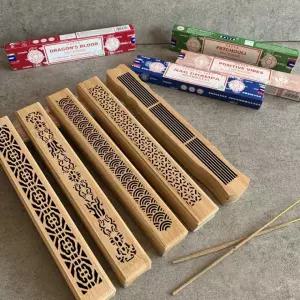 대나무 인센스홀더 5종 인센스스틱홀더 대나무향받침대 인센스 챔버 버너