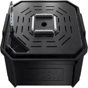 VIVOSUN 4팩 플렉스피드 셀프 워터링 포트 수도 계량기 및 유지 관리 창이 있는 자동 관개 패브릭 베이스