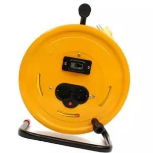 캠핑 누전차단 전선 리본 멀티 전기 릴선 이동용 코드 30m