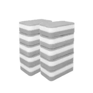 다용도 양면 수세미 그레이 10개입 대용량 주방 스펀 수세미 설거지 주방