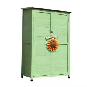 야외 캐비넷 원목 방수 농기계 제품 정리 농기구 보관함