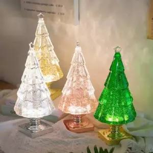 투명 트리 워터볼 오르골 4type