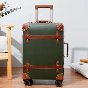 빈티지 하드캐리어 가방 북유럽 수하물 엔틱 클래식 트렁크 여행가방
