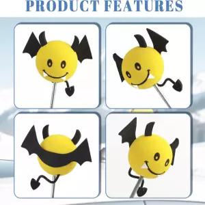 귀여운 자동차 안테나 토퍼 장식 및 포지셔닝 차량용 스타일리시한 외장 액세서리용 범용 재미있는 볼