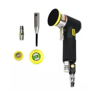 공압 둥근 광택기 폴리셔 미니 에어 사포기 샌딩 목공용