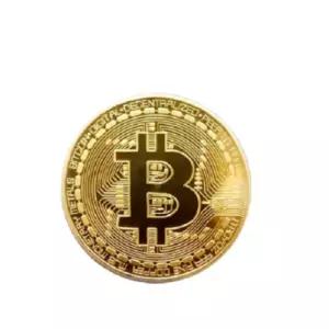 비트코인 기념주화 모형 장식(케이스포함) 5개 세트