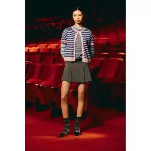 zara 자라 스트라이프 울 재킷 -