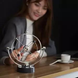 (색상 회전형진자운동)회전형 뉴턴의요람 진자운동 밸런스볼 진자모빌