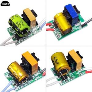 LED 비절연 드라이버 전원 공급 장치 AC165-265V 조명 변압기 SMD 전구용 5-28W 90-120mA  1 개