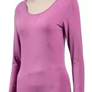 챠밍 고신축 꽃무늬 할머니 내복 내의 상의 엄마 보온 TyK9+9xgE