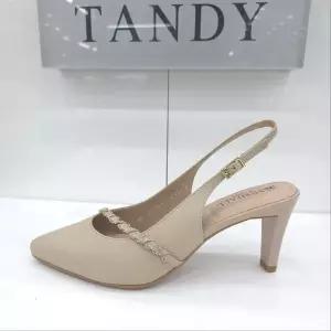 [탠디]여성 구두 7cm 1CT2Q5R021 체인장식 슬링백 구두_SH