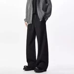 팬츠 남자 캐주얼 가을 면바지 린넨 스트레이트 메일라드 와이드 긴 admr3