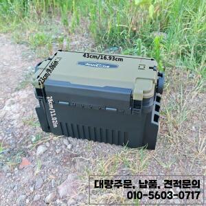 대형 루어 낚시 상자 1개 세트 - 더블 레이어 폴 스탠드+물컵