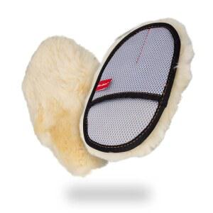 Maxshine 유니버설 프리미엄 양가죽 울 워시 미트 u2013 초소프트 리얼 램스울 장갑 세차 순하고 스크래치 없는 청소 패드로 안전한 자동차 디테일링 및 페인트 보호 기능