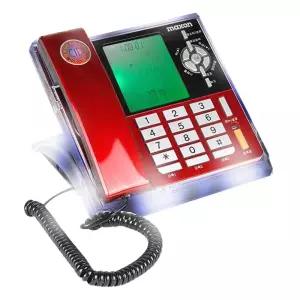 맥슨234 LED 램프 고급형 스탠드 CID 유선전화기