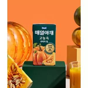 매장정품 MAEILYACHAE 매일야채 고농축 호박의힘 125ML 48팩