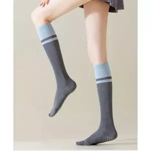 여성 파스텔 소프트 요가 롱삭스 1켤레 긴양말 무용 헬스 rxf4+9oQD