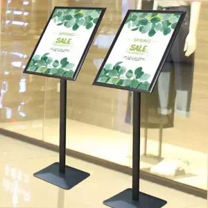 [지삼안전] 철제 입간판 매장 안내판 배너 전시용품 거치대 홍보판 POP  (단품)