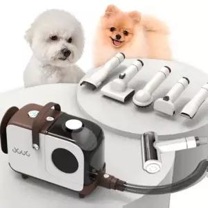 반려견바리깡 디그웨그 6 in 애견 미용기 진공 이발기