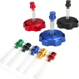 바이호 5PCS 캡 통풍구 튜브 오토바이 자동차 액세서리 양방향 브리더 연료 탱크 밸브 호스 모든 오프로드