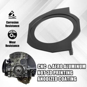 7075 항공 알루미늄 스틸 크랭크 씰 사문석 벨트 가드 액세서리 부품 BMW 호환 528i 335i M2 S55 N54 N55 N