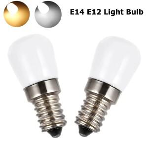 미니 E14 E12 냉장고 전구 2W DC12V/24V LED 홈 전자 레인지 재봉틀 / 흰색 램프
