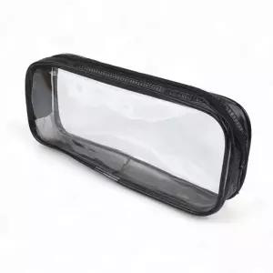 다용도가방 펜케이스 PVC 일자형 다용도 투명 보관 케이스 미니파우치