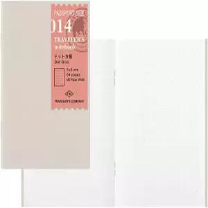 트래블러스 컴퍼니 14405006 노트북 리필 도트 스퀘어 3팩 여권 사이즈