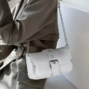 숄더백 벨트 여성 크로스백 레트로 미니 스트랩 체인