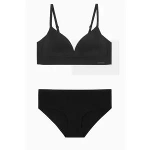 매장정품 캘빈클라인 Underwear CK 인비저블 트라이앵글 브라렛 세트(QF6022AD-QF7822AD-UB1) 198702