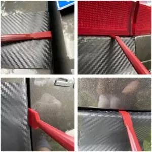 자동차 랩 가장자리 트리밍 스퀴지 비닐 유틸리티 나이프 블레이드가 포함된 도구 키트 윈도우 필름 틴트