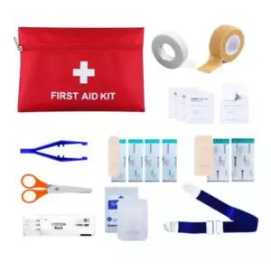 휴대용 응급키트 10종 세트 밴드 반창고 붕대 지혈대 RWE64F2113