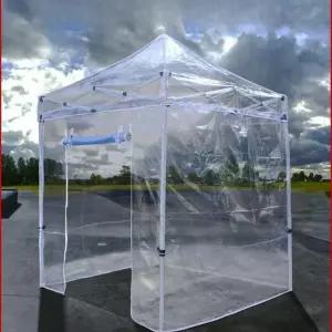 테라스 투명 천막 바람막이 포장마차 캐노피 텐트 보온