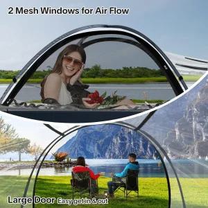 18Tek 트럭 텐트 침대 픽업 캠핑 2인용 캠핑카 쉘 팝업 자동 설치 방수 PU2000mm 이중 레이어 레인플라이