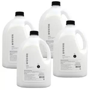 바른세탁소 섬유유연제 로즈향 2.5L 4개 다우니 피존